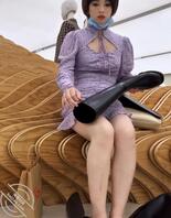 商场抄底短裙骚货，还穿着豹纹内裤0