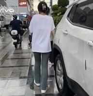 这段时间的街拍性感小妹子