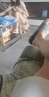天气太热了，在家陪女儿干活。0