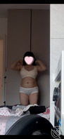 放暑假表妹回来了，表妹的大咪咪，竟然被我拍到了，海友们觉得我表妹怎么样1