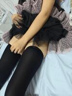 昨天又有机会和表妹呆一块了，试试两套制服1