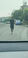 七夕黑丝高跟骚货出门挨操0