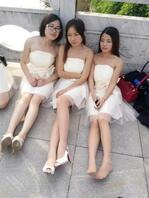 朋友的骚货老婆洗澡0