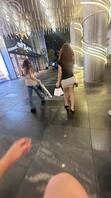 街拍极品包臀短裙0