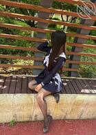 给你女儿买的这一身还挺好看0