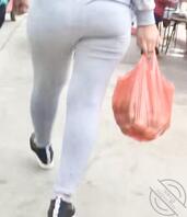 街上拍到的一个小孕妇2
