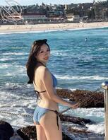 今天的模特很美