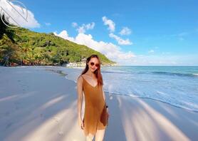 气质反差长腿妹，完美性爱度假旅拍1