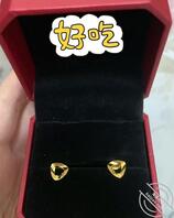 14 下血本了兄弟们  给侄女买了金耳环金项链1