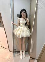 更新一下保持热度，今天是素蛋糕小公主裙1