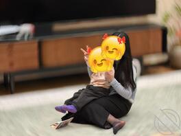 黑丝带娃人妻被操