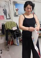 寄宿日常，一不小心射在了大嫂换下来没来得及洗的原味内裤上