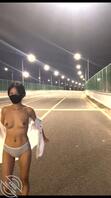 【露出专题】深夜来公路边体验下天体裸行0