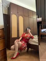 只要一穿修身的衣服 ，妈妈味就出来了