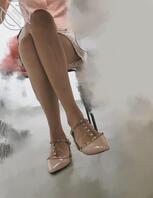 桌底偷拍铆钉鞋骚货女大学生2