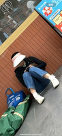 牛仔裤清纯女大1