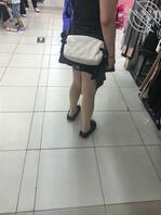 【街拍偷拍】偶遇丝袜骚少妇，果断抄底偷拍！