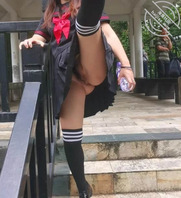 喜欢玩露出的骚货回去之后要狠狠操