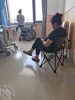 医院病房偷拍五十来岁护工阿姨0