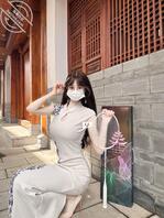 丝袜高跟旗袍打球0