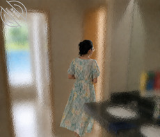 惊险!厕所偷拍体制内骚逼女科长被发现!1