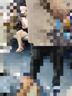 地铁美女