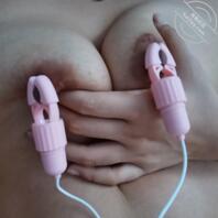 乳夹已用上