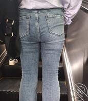 少妇姐姐性感紧身牛仔裤2