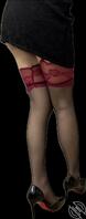 骚妻黑丝红蕾丝高跟鞋做爱2