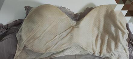 【绿母】特别喜欢用老妈奶罩里面那面裹着鸡巴