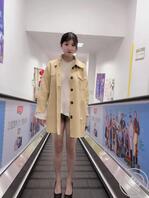 就喜欢把逼露出来---经典樱玉花子超市购物不穿内裤露出1