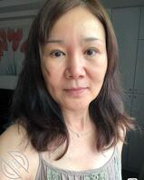 (原创)67年55岁老阿姨，可素颜出境，可美妆出行0