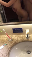 广州19cm，对镜后入细腰美臀美女