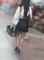 （66）偶遇齐b短裙高跟女大1