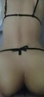 穿上情趣内衣的女友