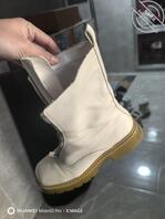 扫楼打胶    女神白靴1