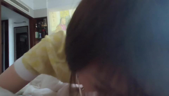 浙b夫妻找小奶狗舔逼3p