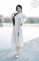 四十二、上门约拍---景区内约拍旗袍裙小姐姐