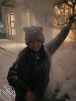 下雪了,在雪里疯,在床上伺候男人1