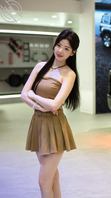 春晓，最美车模之一