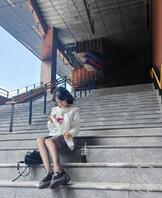 还得是眼镜妹最反差