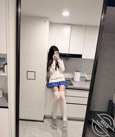 秋冬JK居家穿搭 软乎乎的少女感2
