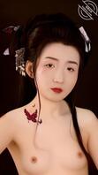 良家人妻古装私房照1