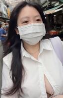 母狗户外露奶，骚的不行0