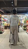 (真实)昨天带三婶去逛了超市，等后半夜偷偷溜三婶家里了1
