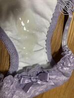 射在女内裤裆部1